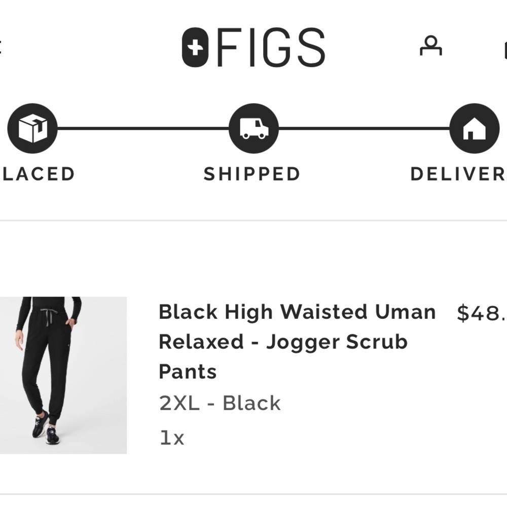 Figs High Waisted Relaxed Jogger Scrub Pants -Uman
